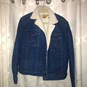 Authentic Wrangler Sherpa jacket - vintage